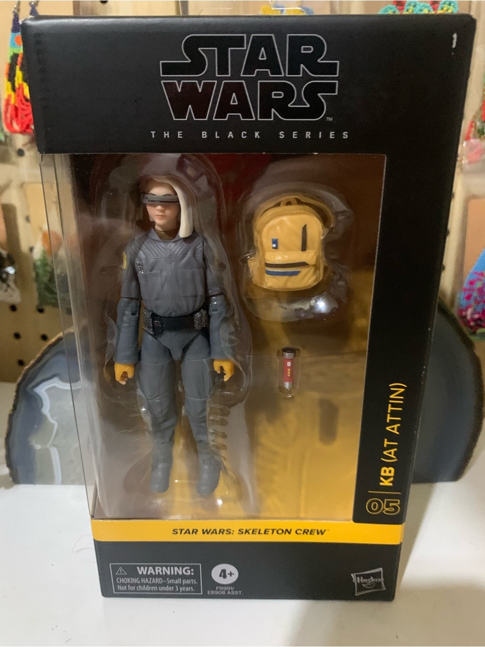 Star Wars Black Series KB (At Attin) Figure with Yellow Backpack